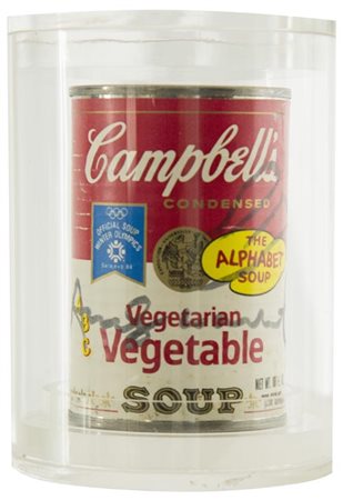 Andy Warhol Pittsburg 1928 New york 1987 Campbells' Soup 1984, Lattina di cm....