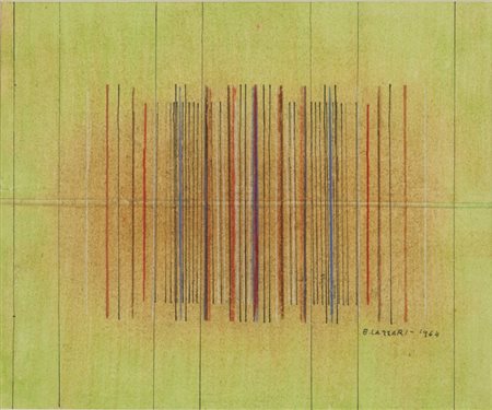 BICE LAZZARI (1900-1981) Senza titolo 1974tecnica mista su carta cm...