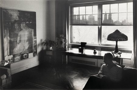 UGO MULAS (1928-1973) Leo Castelli nella sua casa, New York1964stampa ai sali...