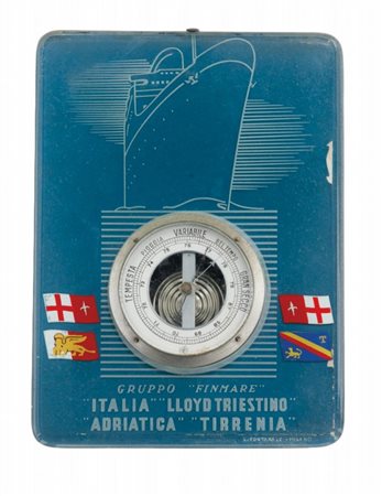 LUIGI FONTANA & C. (Editore)Un barometro e un termometro da parete...