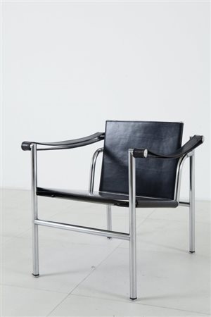 LE CORBUSIER, PIERRE JEANNERET, CHARLOTTE PERRIAND Una poltroncina "LC1",...