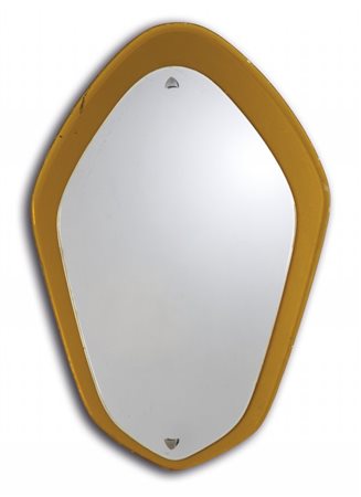 MAX INGRANDUno specchio da parete "1895" per FONTANA ARTE, 1959. Cristallo...
