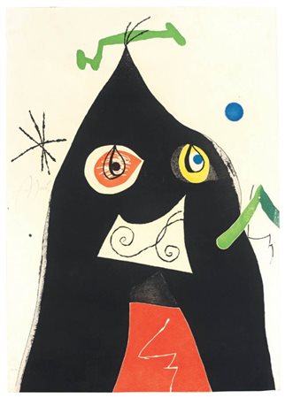 Joan Miró Barcellona 1893 - Palma di Maiorca 1983 Quatre colors aparien el...