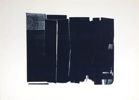 Hans Hartung Lipsia 1904 - Antibes 1989 L 16 1973, 1973 Litografia, es. H.C.,...