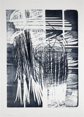 Hans Hartung Lipsia 1904 - Antibes 1989 L 16B 1974, 1974 Litografia, es....