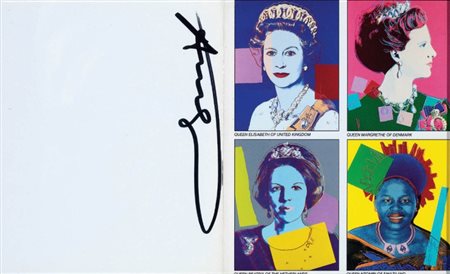 Andy Warhol Pittsburgh 1928 - New York 1987 Reigning Queens, 1985 Biglietto...