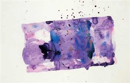 Sam Francis San Mateo 1923 - Santa Monica 1994 SF76-175, 1976 Acrilico su...