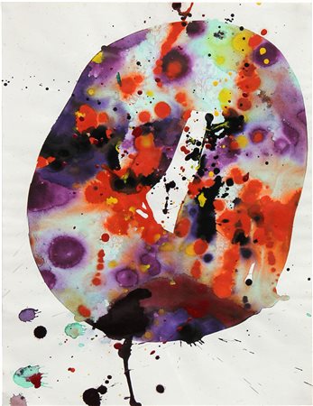 Sam FRANCIS San Mateo 1923 San Mateo 1994 Untitled, 1974, acrilico su carta,...