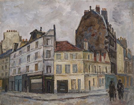 Mario Vellani Marchi (Modena 1895 - Milano 1979) "Rue du Cherche-Midi Paris"...