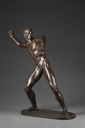 Eros Pellini (Milano 1909 - 1993) "Senza titolo" anno XVII E.F. scultura in...