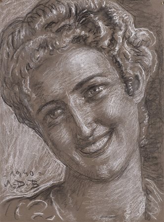 Angelo Dall' Oca Bianca (Verona 1858 - Verona 1942) "La vedova scaltra" 1940...