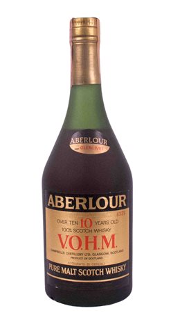 Aberlour Glenlivet V.O.H.M. Pure Malt (etichetta oro) - 10 years old