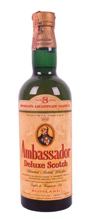 Ambassador De Luxe Scotch Whisky (etichetta arancio) - 8 years old