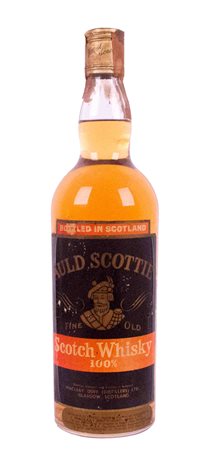 Auld Scottie Fine Old (etichetta nera/rossa)