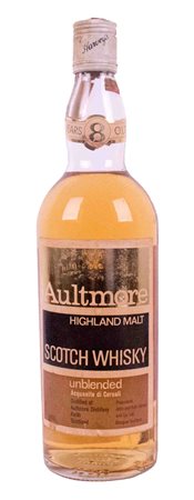 Aultmore Highland Malt (etichetta oro/nera) - 8 years old