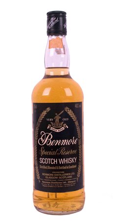 Benmore Special Reserve Scotch Whisky(etichetta nera)