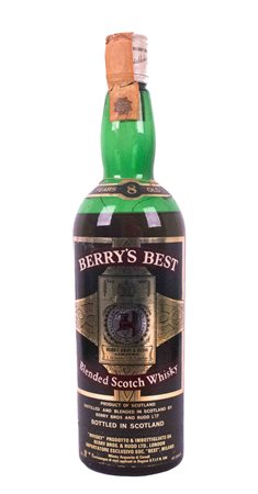 Berry's Best Blended Scotch Whisky (etichetta nero/oro) - 8 years old