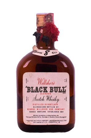 Black Bull Blended Scotch Whisky (etichetta bianca)