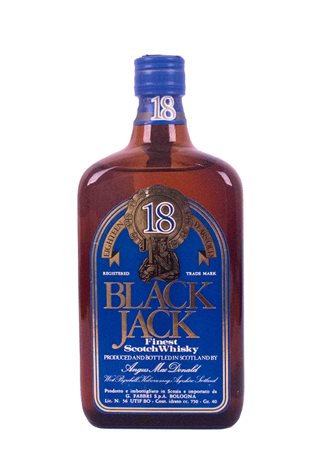 Black Jack Finest Scotch Whisky (etichetta azzurra)