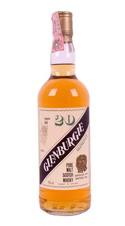 Glenburgie 20 years old Glenlivet Pure Malt Scotch Whisky Distilled 1968...
