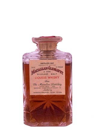 Maccalan GlenLivet, Highland Malt Liqueur Whisky, Distilled 1937, by Macallan...