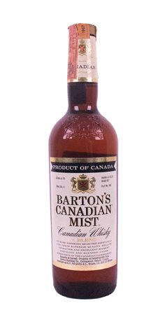 Barton's Canadian Mist (etichetta bianca/oro)