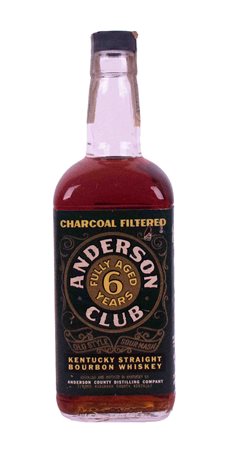Anderson Club Kentucky Straight Bourbon (etichetta verde) - 6 years old