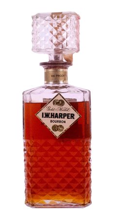 IW Harper Gold Medal Bourbon (bottiglia di cristallo)