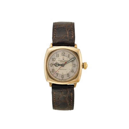 ROLEX Orologio da polso da uomo in oro 9 K Epoca anni '40 Quadrante,...