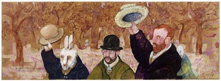 Antonio Possenti, Lucca 1933, Van Gogh, Toulouse-Lautrec e le Lapin agile,...