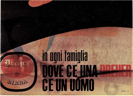 Mimmo Rotella, Catanzaro 1918 - Milano 2006, In ogni famiglia, (1973), Artypo...