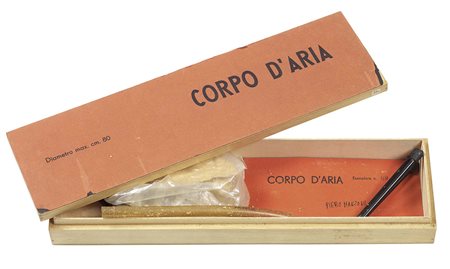 Piero Manzoni, Soncino (Cr) 1933 - Milano 1963, Corpo d'Aria 9A, 1959-60,...