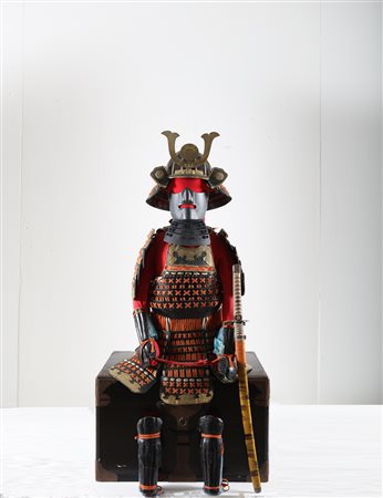 Arte Giapponese Armatura da bambino Giappone, Periodo Meiji, XIX secolo. -....