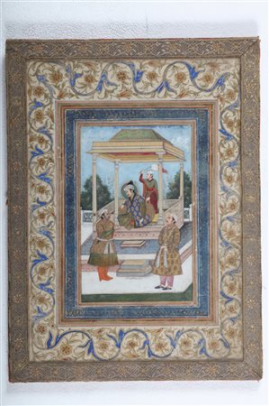 Arte Indiana Ritratto di Jahangir India Meridionale, Sultanati del Sud, forse...