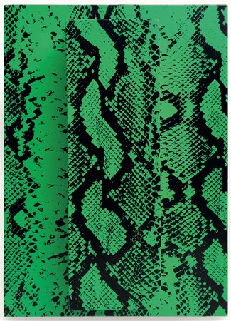 Claudio Parmiggiani (1943), Serpente (dalla serie "Zoo geometrico"), 1970,...