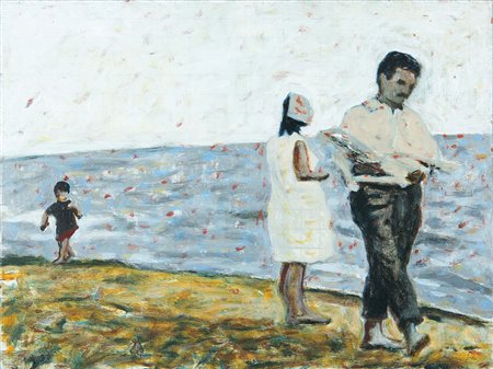 Andrea Salvino (1969), Histoire (s) du cinéma, 2006, olio su tela, cm 30x40...