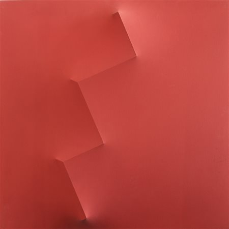 SAMUELE VENTANNI (1986)Intravisione rosso, 2015 Acrilici su tela...