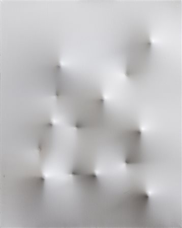 OMAR LUDO (1953)Visioni, 2007 Acrilici su tela estroflessaCm 95x75x5Firma sul...