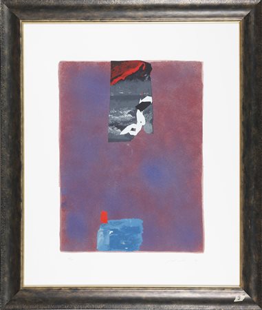 SANTOMASO GIUSEPPE (1907 - 1990) Senza titolo. Acquaforte. Cm 68,00 x 84,00....