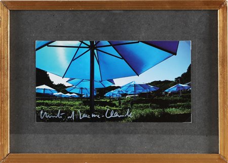 CHRISTO' (n. 1935) & JEANNE-CLAUDE (1935 - 2009) The Umbrellas, Japan -USA....