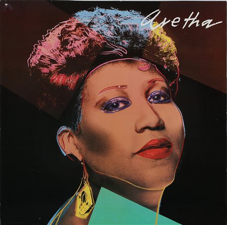 WARHOL ANDY (1928 - 1987) Aretha. 1986. Vinile. Cm 32,00 x 32,00. All'interno...