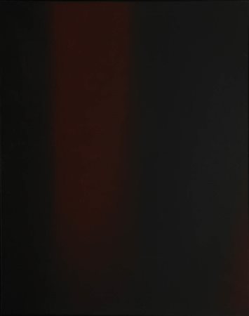 CLAUDIO OLIVIERI 1934 " Ipocromia ", 1974 Olio su tela, cm. 100 x 80 Firmato...