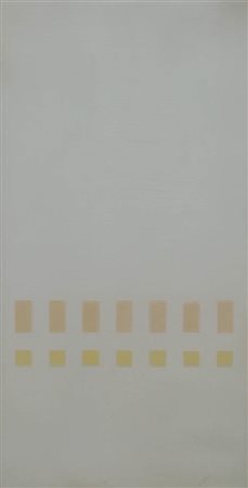 ANTONIO CALDERARA 1903 - 1978 Senza titolo, 1971 Olio su tavola, cm. 27 x...