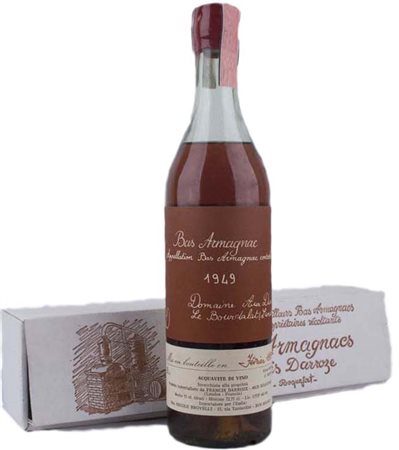 Bas Armagnac 1949 mis en bouteille en Février 1984, Domaine Aux Ducs Le...