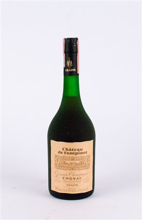 Cognac Grande Champagne, Chateau de Frontpinot ( Tot. 1 bt 0,75 lt. )