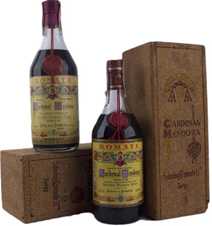 Brandy Gran Reserva Romate, Cardenal Mendoza, Jerez de la Frontera ( Tot. 2 bt )