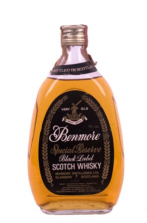 Benmore Special Reserve Black Label Scotch Whisky ( Tot. 1 bt 0,70 lt.)