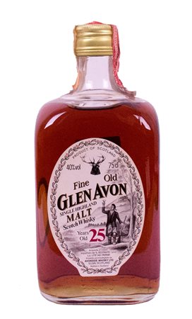 Glen Avon Fine Old Single Highland Malt Scotch Whisky - 25 years old ( Tot. 1...