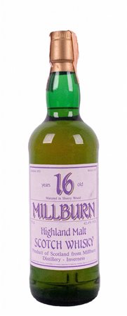 Millburn Highland Malt Scotch Whisky - 16 years old ( Tot. 1 bt )