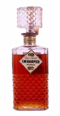 IW Harper ( Tot. 2 crystal bt: 1 bt Gold Medal Bourbon - 86 Proof, 1 bt...